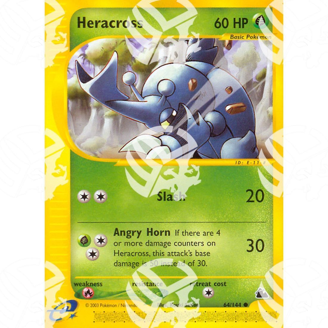 Skyridge - Heracross - 64/144 - Warcard - Skyridge - Heracross - 64/144 i prezzi più bassi sul mercato, solo da www.warcardshop.com! Carte singole, box, buste e mazzi.