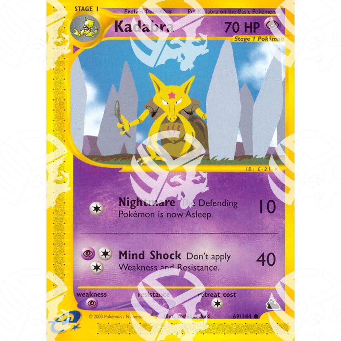 Skyridge - Kadabra - 69/144 - Warcard - Skyridge - Kadabra - 69/144 i prezzi più bassi sul mercato, solo da www.warcardshop.com! Carte singole, box, buste e mazzi.