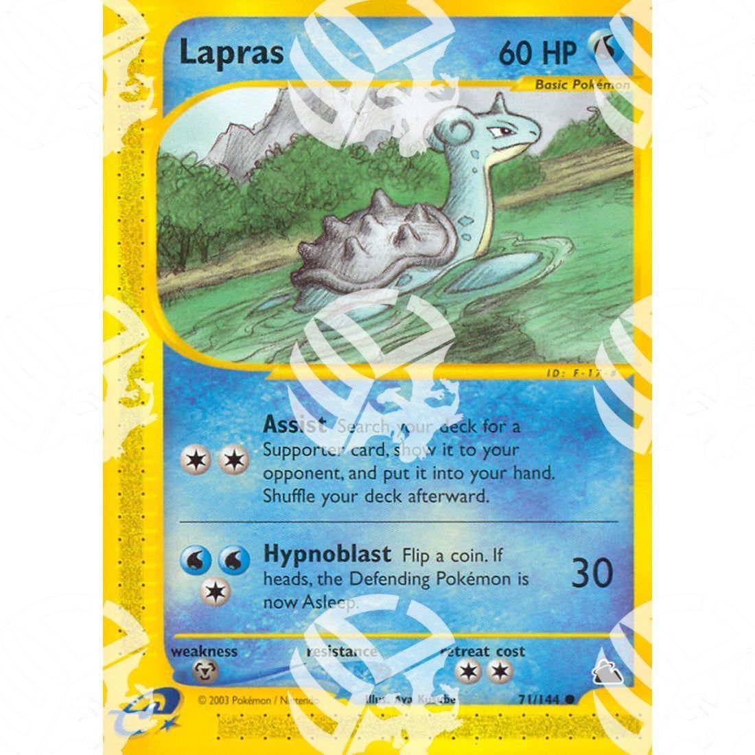 Skyridge - Lapras - 71/144 - Warcard - Skyridge - Lapras - 71/144 i prezzi più bassi sul mercato, solo da www.warcardshop.com! Carte singole, box, buste e mazzi.