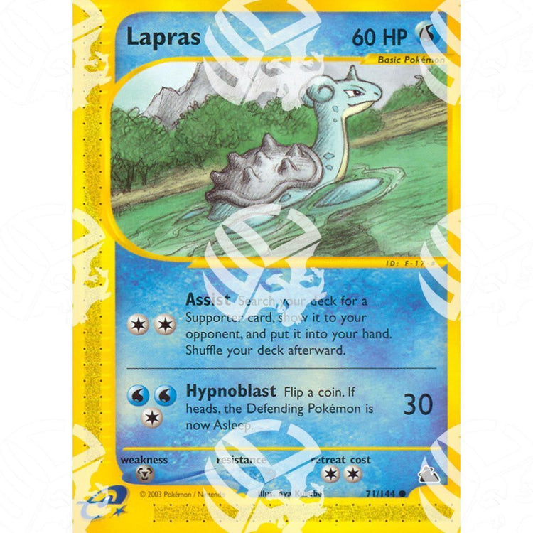 Skyridge - Lapras - 71/144 - Warcard - Skyridge - Lapras - 71/144 i prezzi più bassi sul mercato, solo da www.warcardshop.com! Carte singole, box, buste e mazzi.