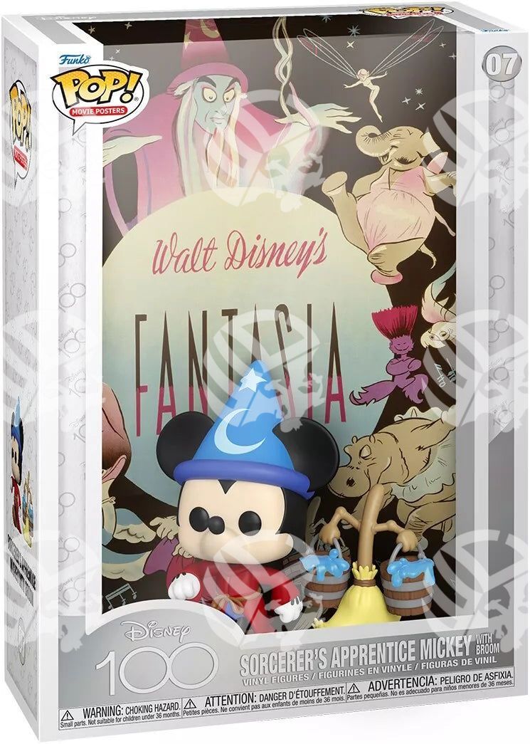 Sorcerer's Apprentice Mickey with Broom SPECIAL 100 - Warcard