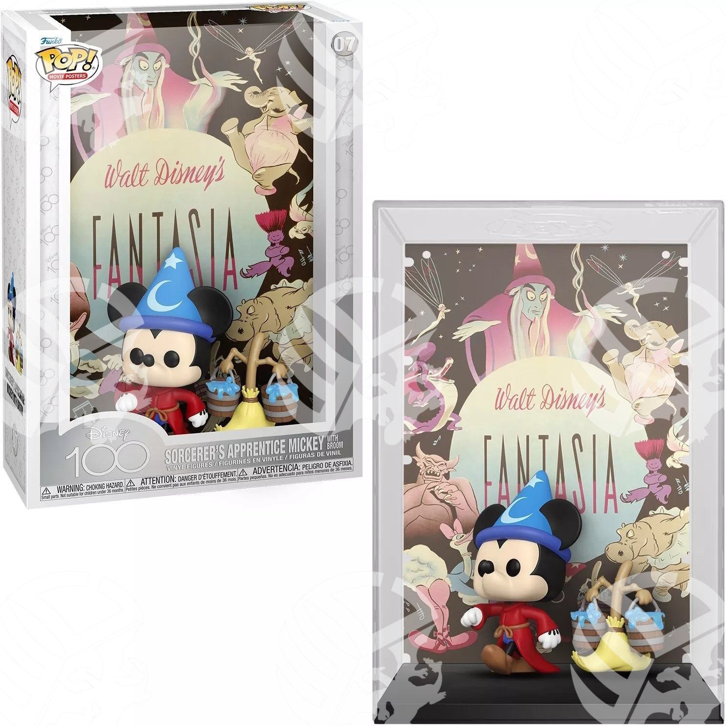 Sorcerer's Apprentice Mickey with Broom SPECIAL 100 - Warcard