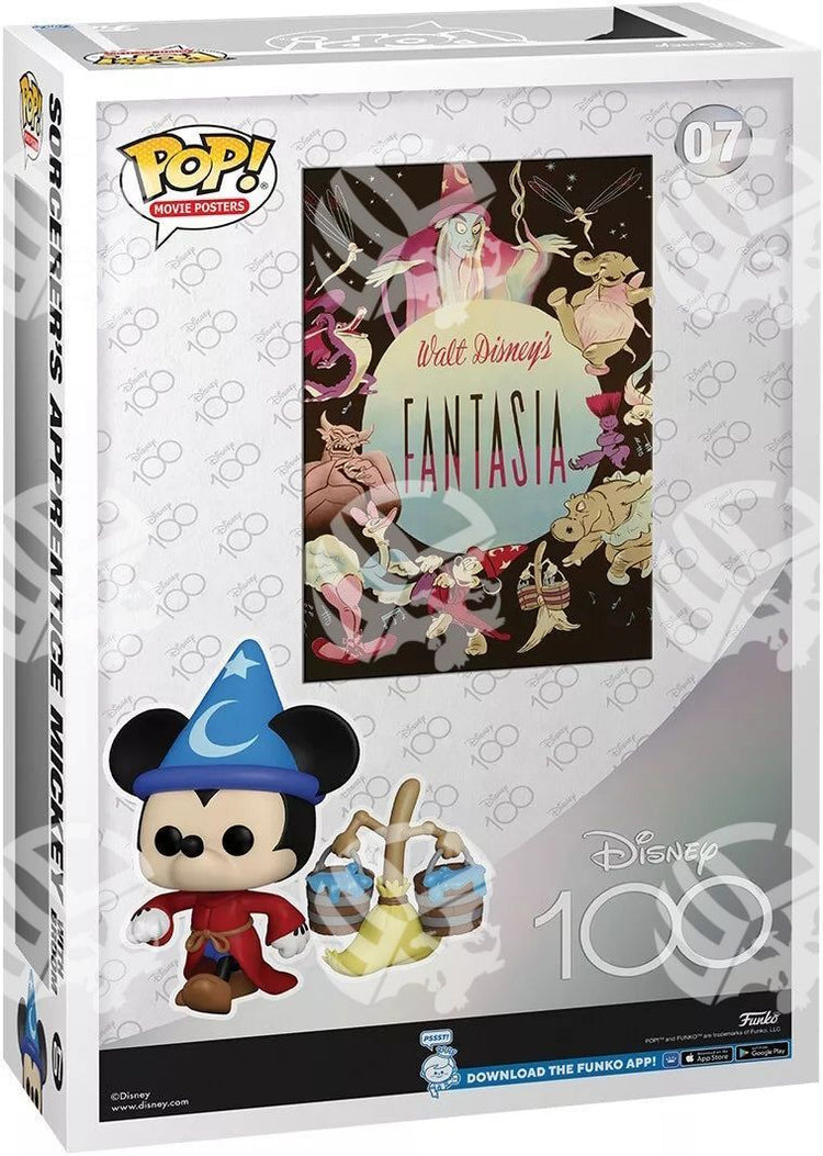 Sorcerer's Apprentice Mickey with Broom SPECIAL 100 - Warcard