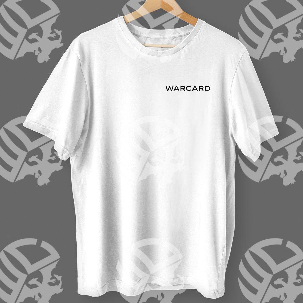 T-Shirt scritta Warcard - Bianco - Warcard