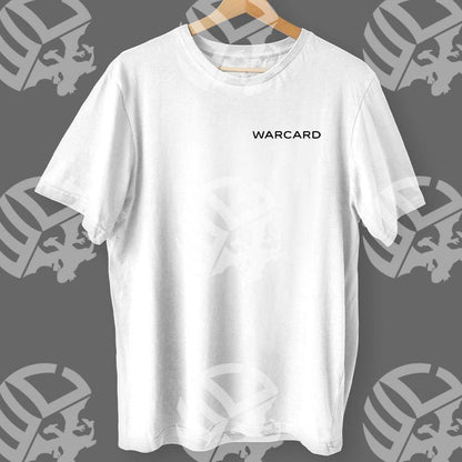 T-Shirt scritta Warcard - Bianco - Warcard