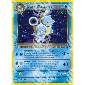 Team Rocket - Dark Blastoise - Holo Rare 3/82 - Warcard - Team Rocket - Dark Blastoise - Holo Rare 3/82 i prezzi più bassi sul mercato, solo da www.warcardshop.com! Carte singole, box, buste e mazzi.