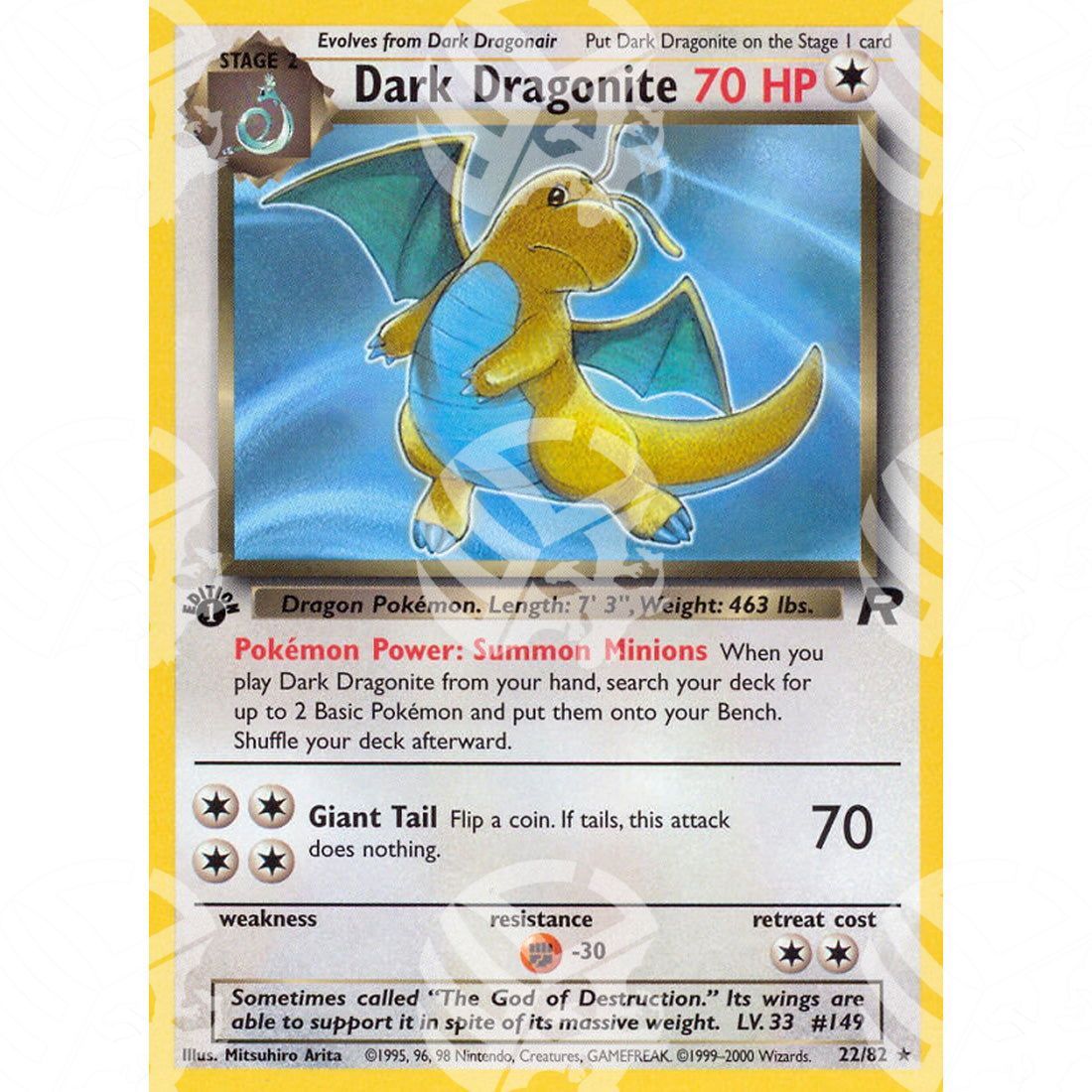 Team Rocket - Dark Dragonite - 22/82 - Warcard - Team Rocket - Dark Dragonite - 22/82 i prezzi più bassi sul mercato, solo da www.warcardshop.com! Carte singole, box, buste e mazzi.