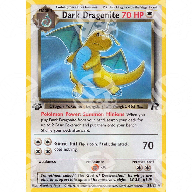 Team Rocket - Dark Dragonite - 22/82 - Warcard - Team Rocket - Dark Dragonite - 22/82 i prezzi più bassi sul mercato, solo da www.warcardshop.com! Carte singole, box, buste e mazzi.
