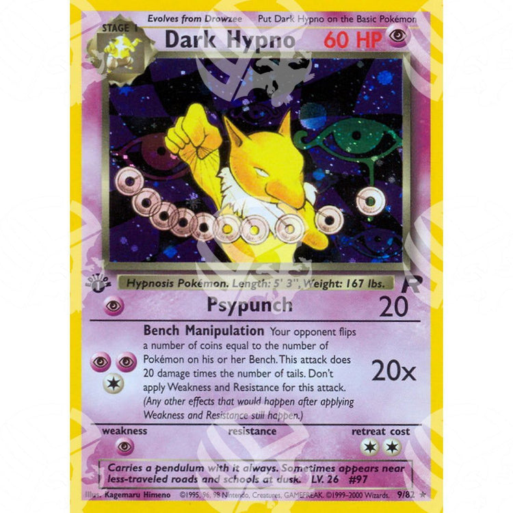 Team Rocket - Dark Hypno - Holo Rare 9/82 - Warcard - Team Rocket - Dark Hypno - Holo Rare 9/82 i prezzi più bassi sul mercato, solo da www.warcardshop.com! Carte singole, box, buste e mazzi.