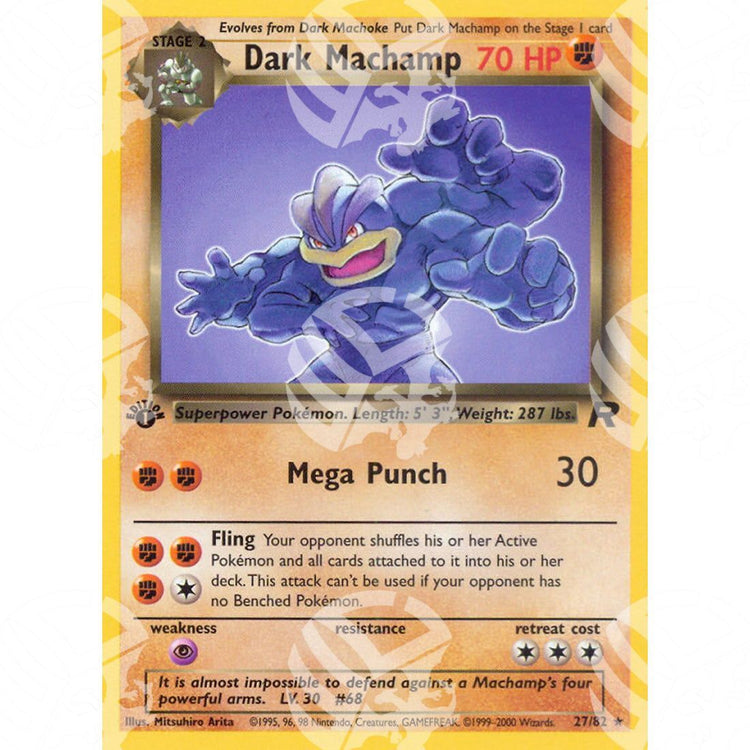 Team Rocket - Dark Machamp - 27/82 - Warcard - Team Rocket - Dark Machamp - 27/82 i prezzi più bassi sul mercato, solo da www.warcardshop.com! Carte singole, box, buste e mazzi.