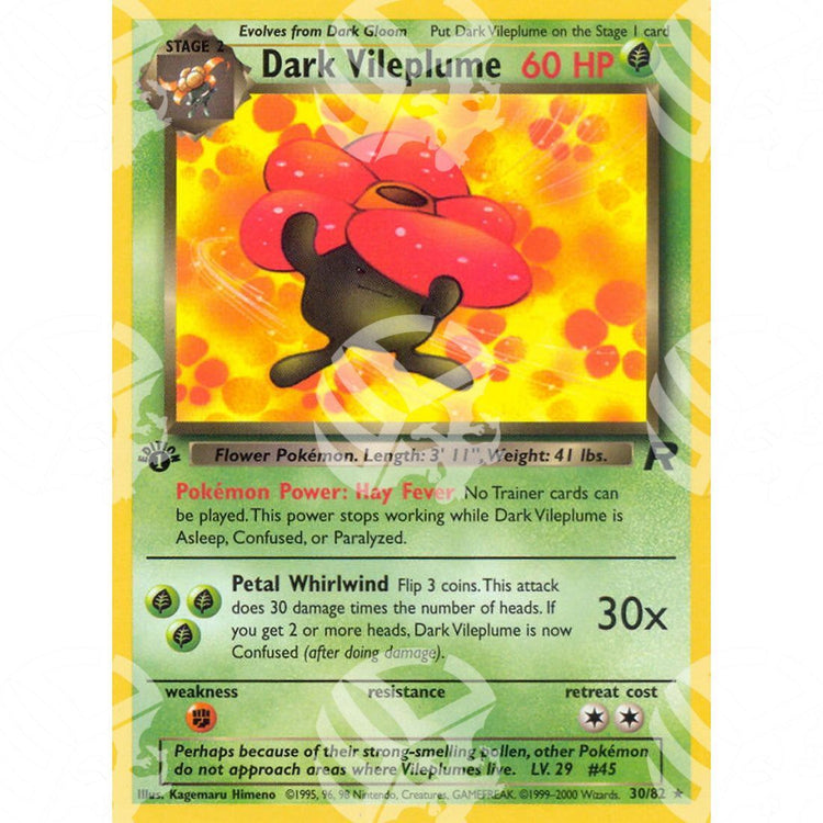 Team Rocket - Dark Vileplume - 30/82 - Warcard - Team Rocket - Dark Vileplume - 30/82 i prezzi più bassi sul mercato, solo da www.warcardshop.com! Carte singole, box, buste e mazzi.