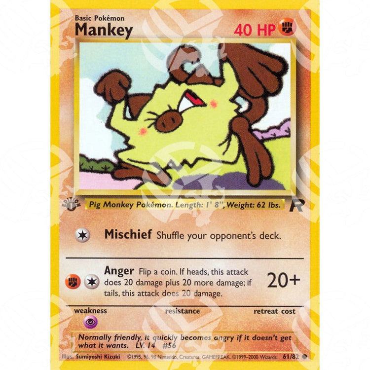 Team Rocket - Mankey - 61/82 - Warcard - Team Rocket - Mankey - 61/82 i prezzi più bassi sul mercato, solo da www.warcardshop.com! Carte singole, box, buste e mazzi.
