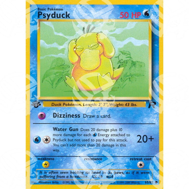 Team Rocket - Psyduck - 65/82 - Warcard - Team Rocket - Psyduck - 65/82 i prezzi più bassi sul mercato, solo da www.warcardshop.com! Carte singole, box, buste e mazzi.