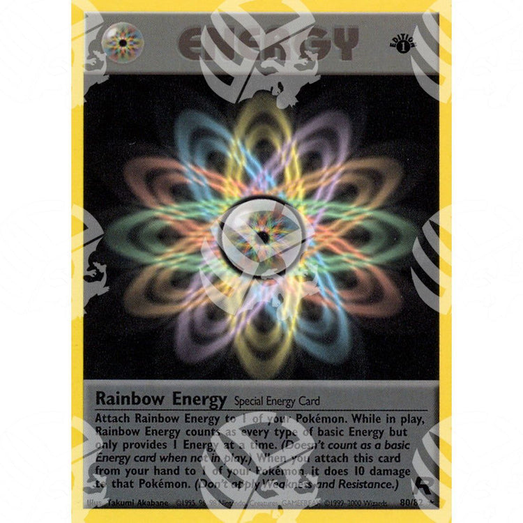 Team Rocket - Rainbow Energy - 80/82 - Warcard - Team Rocket - Rainbow Energy - 80/82 i prezzi più bassi sul mercato, solo da www.warcardshop.com! Carte singole, box, buste e mazzi.