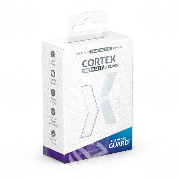 Cortex - 100 Sleeves Regular - WHITE - Warcard - Accessori i prezzi più bassi sul mercato, solo da www.warcardshop.com! Carte singole, box, buste e mazzi.
