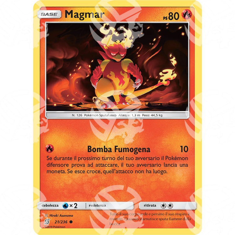 Sintonia Mentale - Magmar - 21/236 - Warcard - Sintonia Mentale - Magmar - 21/236 i prezzi più bassi sul mercato, solo da www.warcardshop.com! Carte singole, box, buste e mazzi.