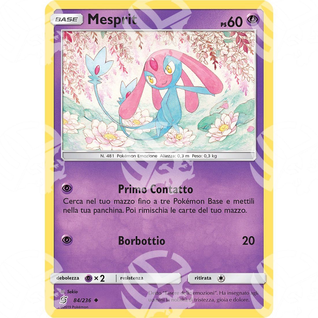 Sintonia Mentale - Mesprit - 84/236 - Warcard - Sintonia Mentale - Mesprit - 84/236 i prezzi più bassi sul mercato, solo da www.warcardshop.com! Carte singole, box, buste e mazzi.