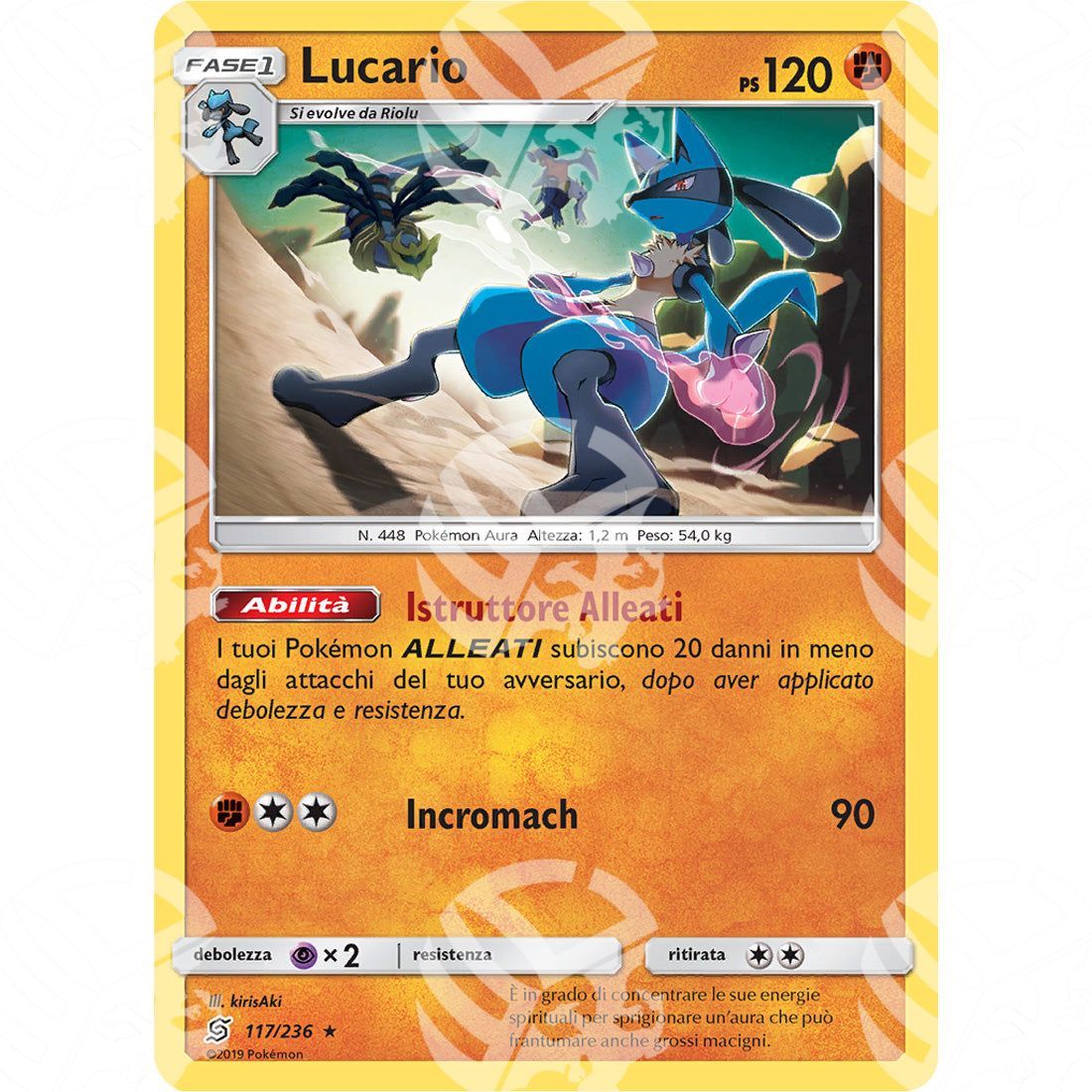 Sintonia Mentale - Lucario - 117/236 - Warcard - Sintonia Mentale - Lucario - 117/236 i prezzi più bassi sul mercato, solo da www.warcardshop.com! Carte singole, box, buste e mazzi.