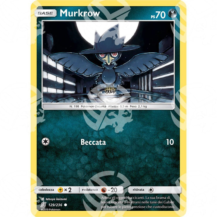 Sintonia Mentale - Murkrow - 129/236 - Warcard - Sintonia Mentale - Murkrow - 129/236 i prezzi più bassi sul mercato, solo da www.warcardshop.com! Carte singole, box, buste e mazzi.