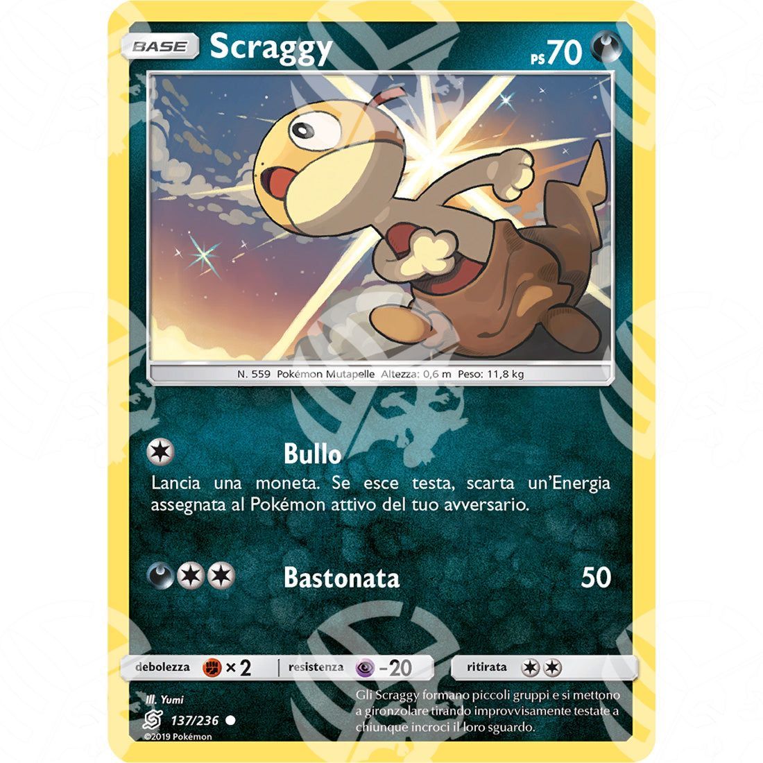 Sintonia Mentale - Scraggy - 137/236 - Warcard - Sintonia Mentale - Scraggy - 137/236 i prezzi più bassi sul mercato, solo da www.warcardshop.com! Carte singole, box, buste e mazzi.