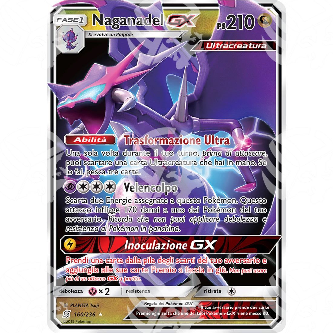 Sintonia Mentale - Naganadel GX - Secret Rare 160/236 - Warcard - Sintonia Mentale - Naganadel GX - Secret Rare 160/236 i prezzi più bassi sul mercato, solo da www.warcardshop.com! Carte singole, box, buste e mazzi.