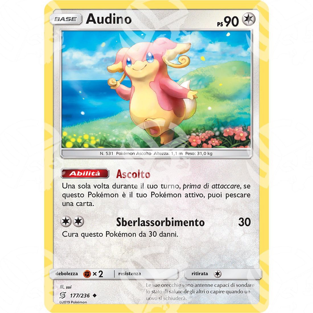 Sintonia Mentale - Audino - 177/236 - Warcard - Sintonia Mentale - Audino - 177/236 i prezzi più bassi sul mercato, solo da www.warcardshop.com! Carte singole, box, buste e mazzi.