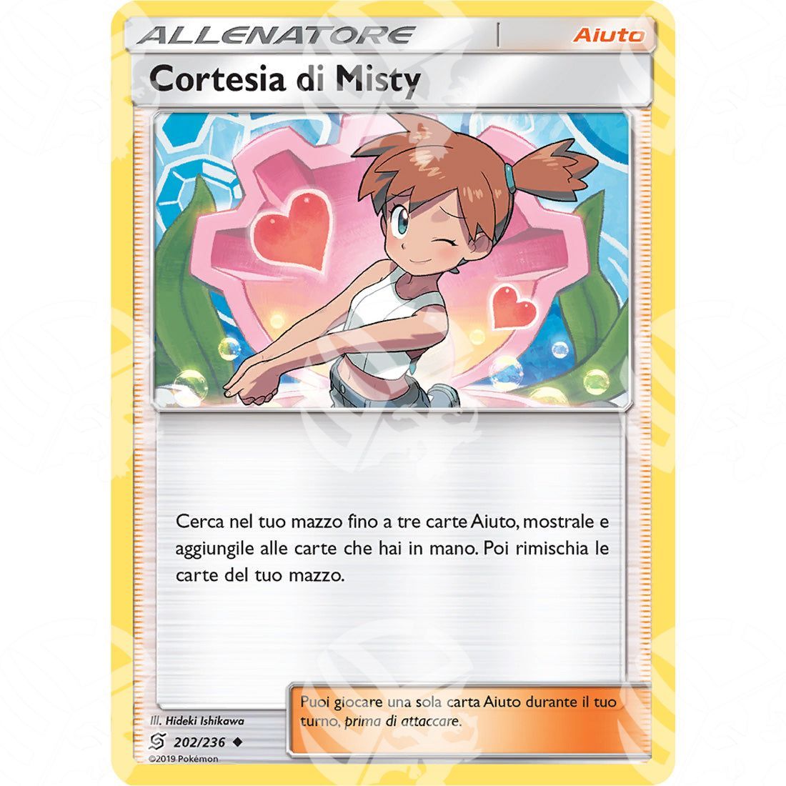 Sintonia Mentale - Misty's Favor - 202/236 - Warcard - Sintonia Mentale - Misty's Favor - 202/236 i prezzi più bassi sul mercato, solo da www.warcardshop.com! Carte singole, box, buste e mazzi.