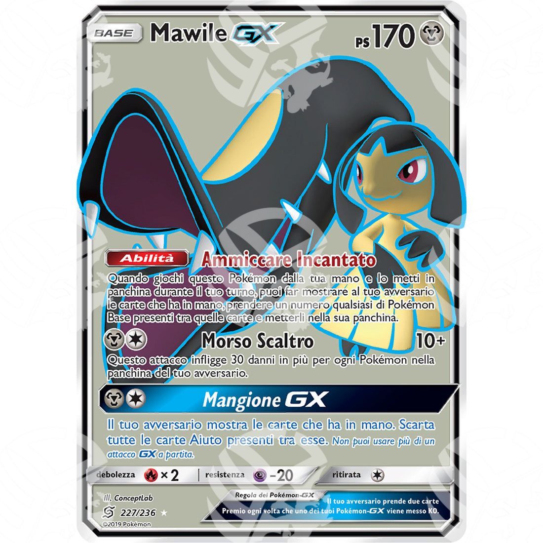 Sintonia Mentale - Mawile GX - Secret Rare 227/236 - Warcard - Sintonia Mentale - Mawile GX - Secret Rare 227/236 i prezzi più bassi sul mercato, solo da www.warcardshop.com! Carte singole, box, buste e mazzi.