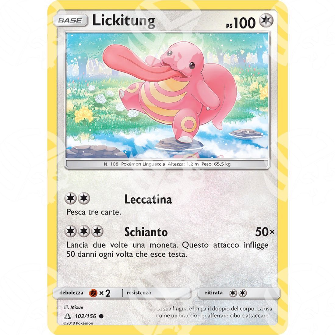 Ultraprisma - Lickitung - 102/156 - Warcard - Ultraprisma - Lickitung - 102/156 i prezzi più bassi sul mercato, solo da www.warcardshop.com! Carte singole, box, buste e mazzi.