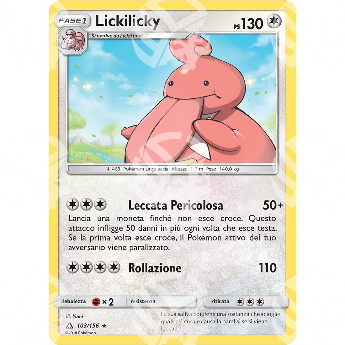 Ultraprisma - Lickilicky - 103/156 - Warcard - Ultraprisma - Lickilicky - 103/156 i prezzi più bassi sul mercato, solo da www.warcardshop.com! Carte singole, box, buste e mazzi.