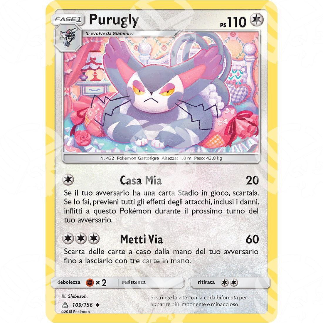 Ultraprisma - Purugly - 109/156 - Warcard - Ultraprisma - Purugly - 109/156 i prezzi più bassi sul mercato, solo da www.warcardshop.com! Carte singole, box, buste e mazzi.