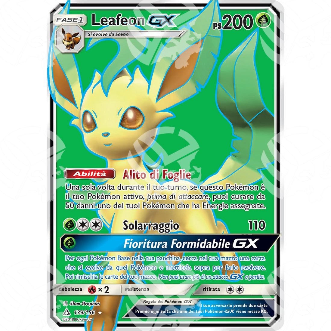 Ultraprisma - Leafeon GX - Ultra Rare 139/156 - Warcard - Ultraprisma - Leafeon GX - Ultra Rare 139/156 i prezzi più bassi sul mercato, solo da www.warcardshop.com! Carte singole, box, buste e mazzi.