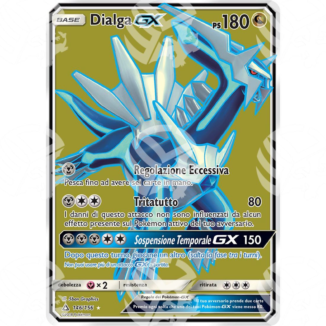 Ultraprisma - Dialga GX - Ultra Rare 146/156 - Warcard - Ultraprisma - Dialga GX - Ultra Rare 146/156 i prezzi più bassi sul mercato, solo da www.warcardshop.com! Carte singole, box, buste e mazzi.