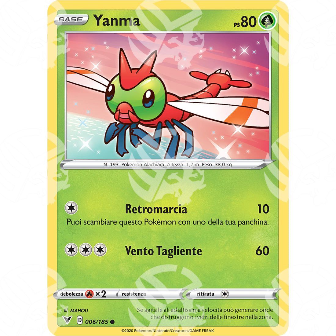 Voltaggio Sfolgorante - Yanma - 006/185 - Warcard - Voltaggio Sfolgorante - Yanma - 006/185 i prezzi più bassi sul mercato, solo da www.warcardshop.com! Carte singole, box, buste e mazzi.