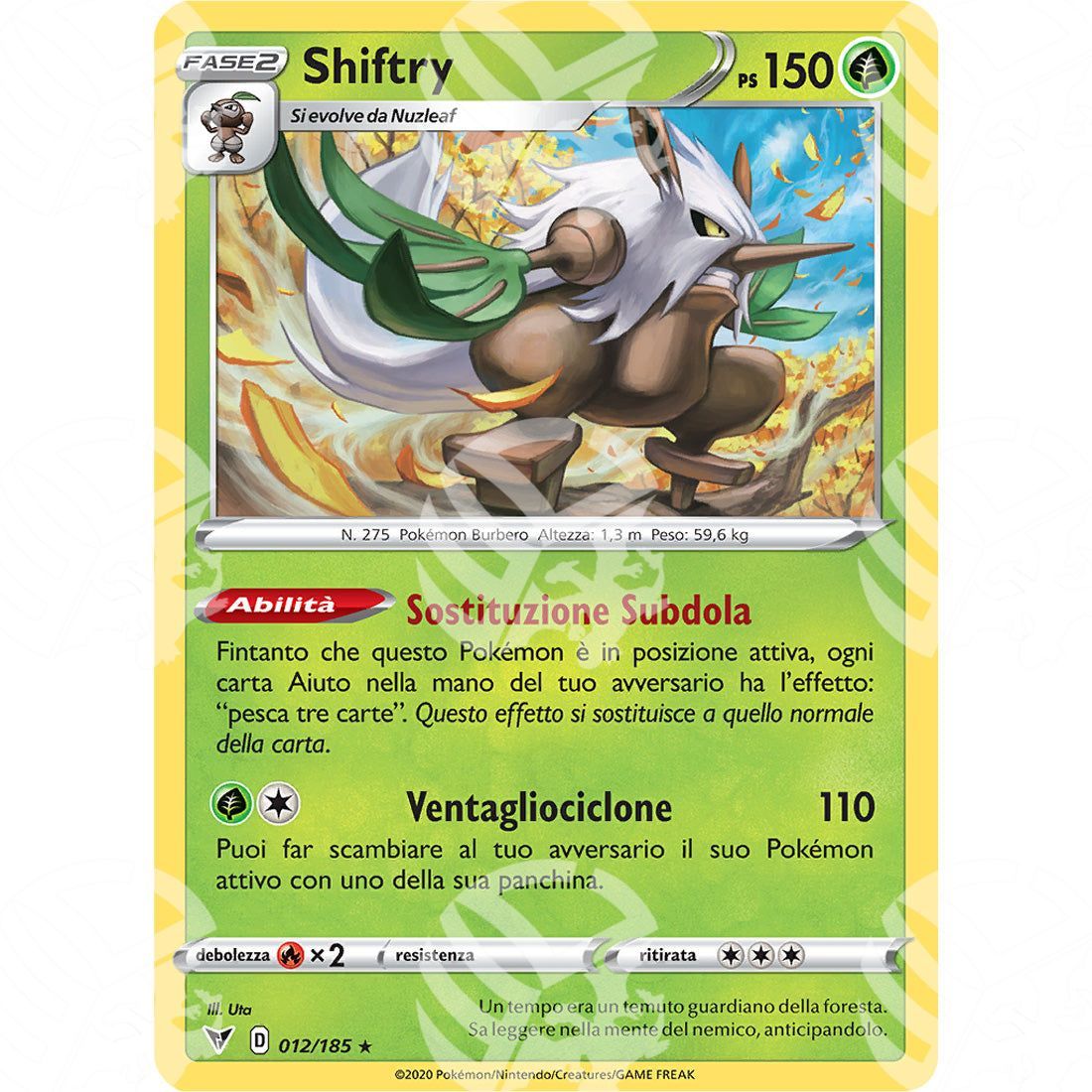 Voltaggio Sfolgorante - Shiftry - 012/185 - Warcard - Voltaggio Sfolgorante - Shiftry - 012/185 i prezzi più bassi sul mercato, solo da www.warcardshop.com! Carte singole, box, buste e mazzi.