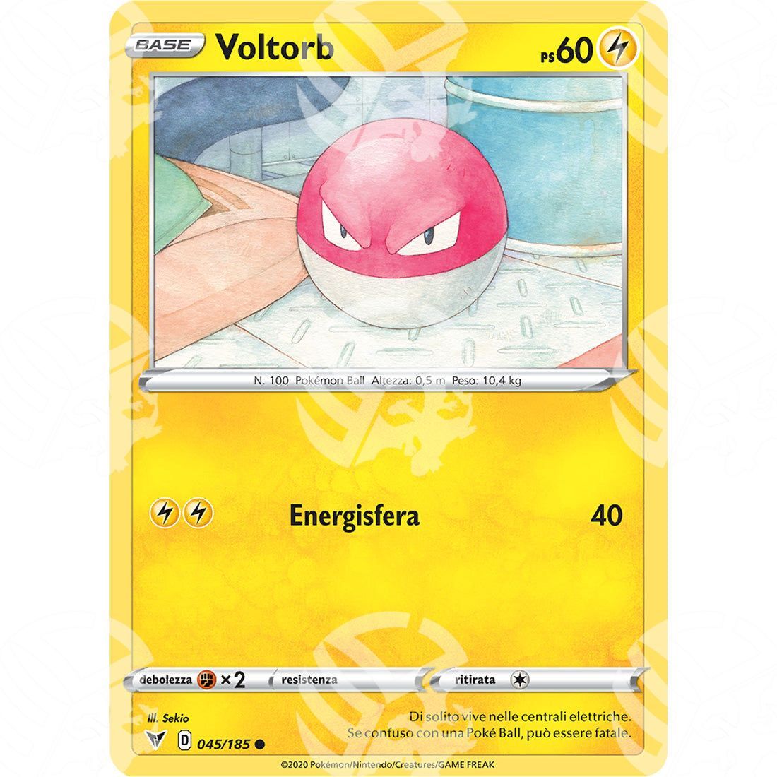 Voltaggio Sfolgorante - Voltorb - 045/185 - Warcard - Voltaggio Sfolgorante - Voltorb - 045/185 i prezzi più bassi sul mercato, solo da www.warcardshop.com! Carte singole, box, buste e mazzi.