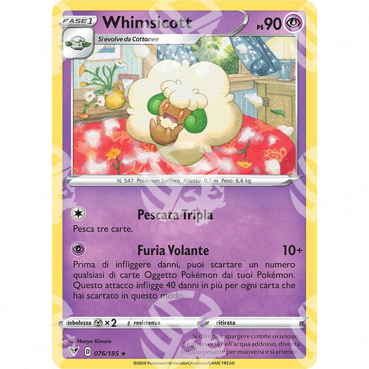 Voltaggio Sfolgorante - Whimsicott - 076/185 - Warcard - Voltaggio Sfolgorante - Whimsicott - 076/185 i prezzi più bassi sul mercato, solo da www.warcardshop.com! Carte singole, box, buste e mazzi.