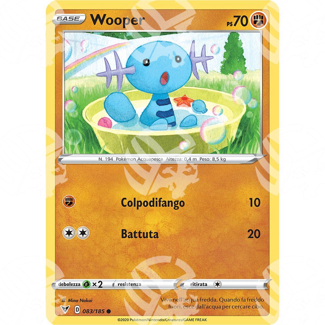 Voltaggio Sfolgorante - Wooper - 083/185 - Warcard - Voltaggio Sfolgorante - Wooper - 083/185 i prezzi più bassi sul mercato, solo da www.warcardshop.com! Carte singole, box, buste e mazzi.