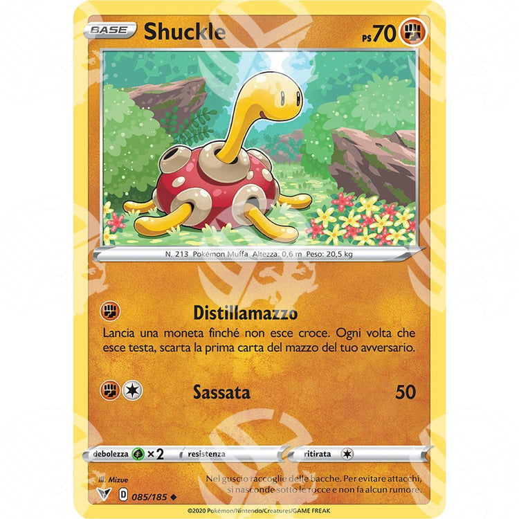 Voltaggio Sfolgorante - Shuckle - 085/185 - Warcard - Voltaggio Sfolgorante - Shuckle - 085/185 i prezzi più bassi sul mercato, solo da www.warcardshop.com! Carte singole, box, buste e mazzi.