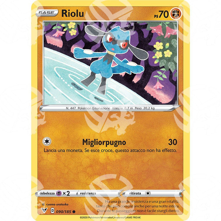 Voltaggio Sfolgorante - Riolu - 090/185 - Warcard - Voltaggio Sfolgorante - Riolu - 090/185 i prezzi più bassi sul mercato, solo da www.warcardshop.com! Carte singole, box, buste e mazzi.