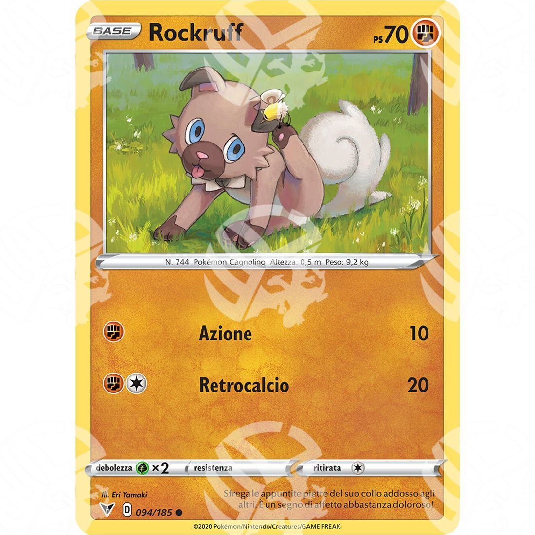 Voltaggio Sfolgorante - Rockruff - 094/185 - Warcard - Voltaggio Sfolgorante - Rockruff - 094/185 i prezzi più bassi sul mercato, solo da www.warcardshop.com! Carte singole, box, buste e mazzi.