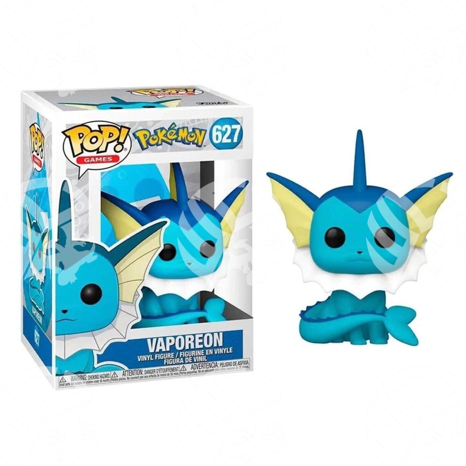 Vaporeon 9 cm - Warcard