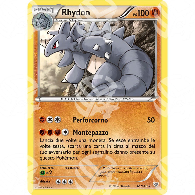 XY - Rhydon - 61/146 - Warcard - XY - Rhydon - 61/146 i prezzi più bassi sul mercato, solo da www.warcardshop.com! Carte singole, box, buste e mazzi.
