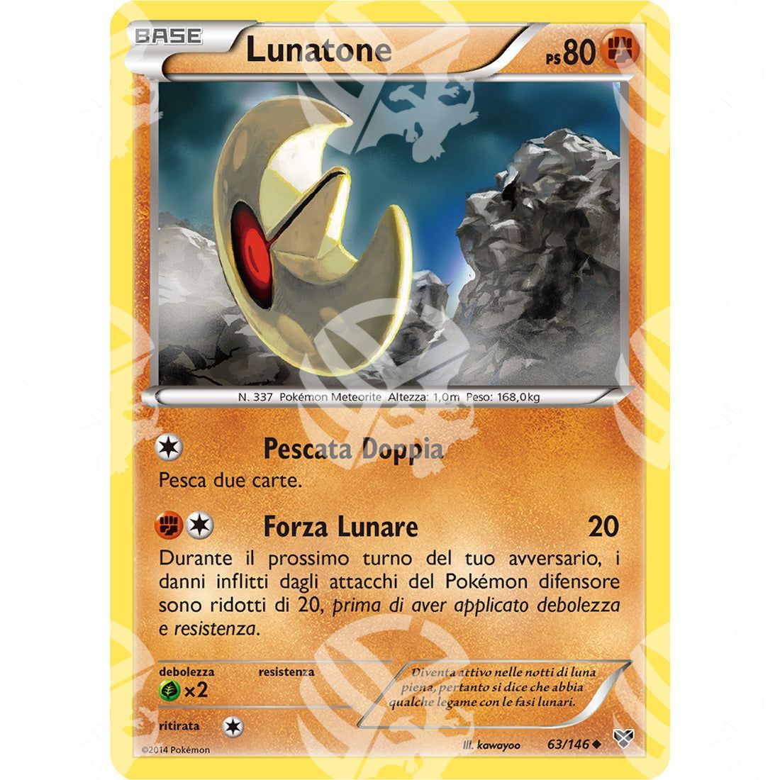 XY - Lunatone - 63/146 - Warcard - XY - Lunatone - 63/146 i prezzi più bassi sul mercato, solo da www.warcardshop.com! Carte singole, box, buste e mazzi.