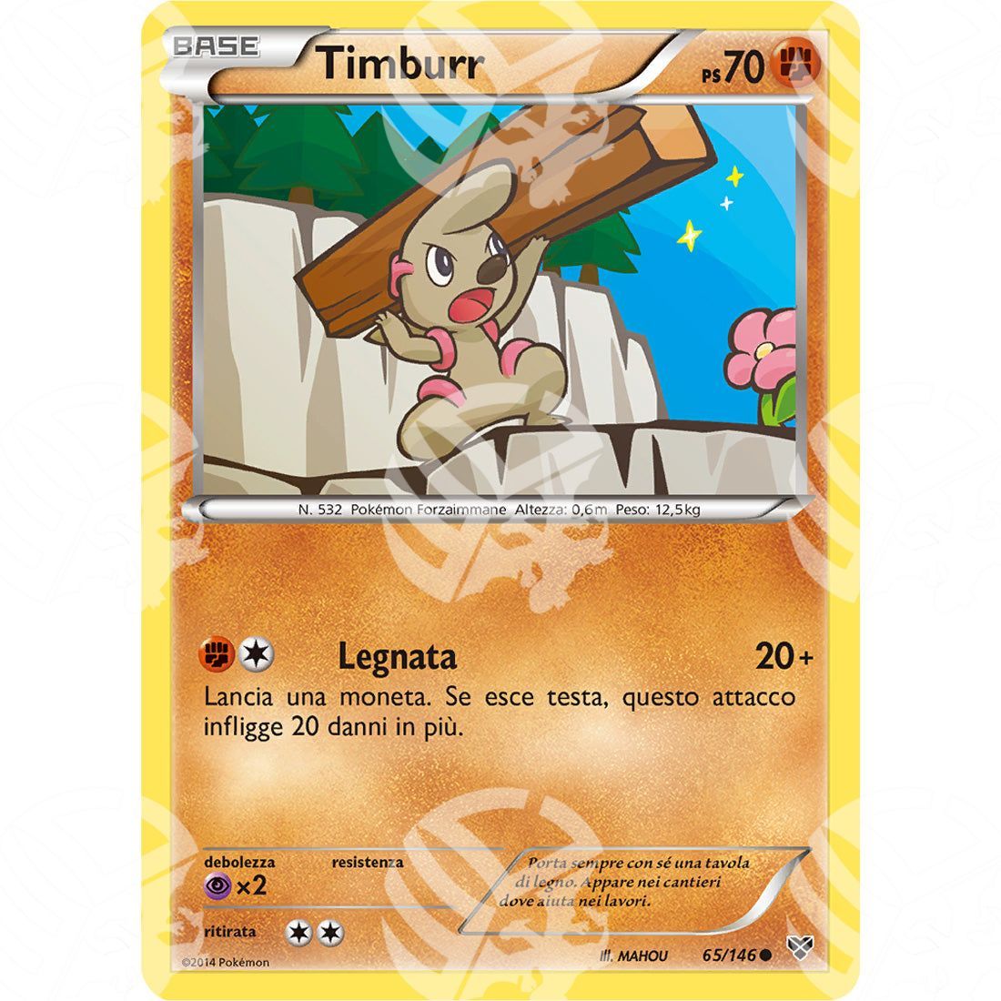 XY - Timburr - 65/146 - Warcard - XY - Timburr - 65/146 i prezzi più bassi sul mercato, solo da www.warcardshop.com! Carte singole, box, buste e mazzi.