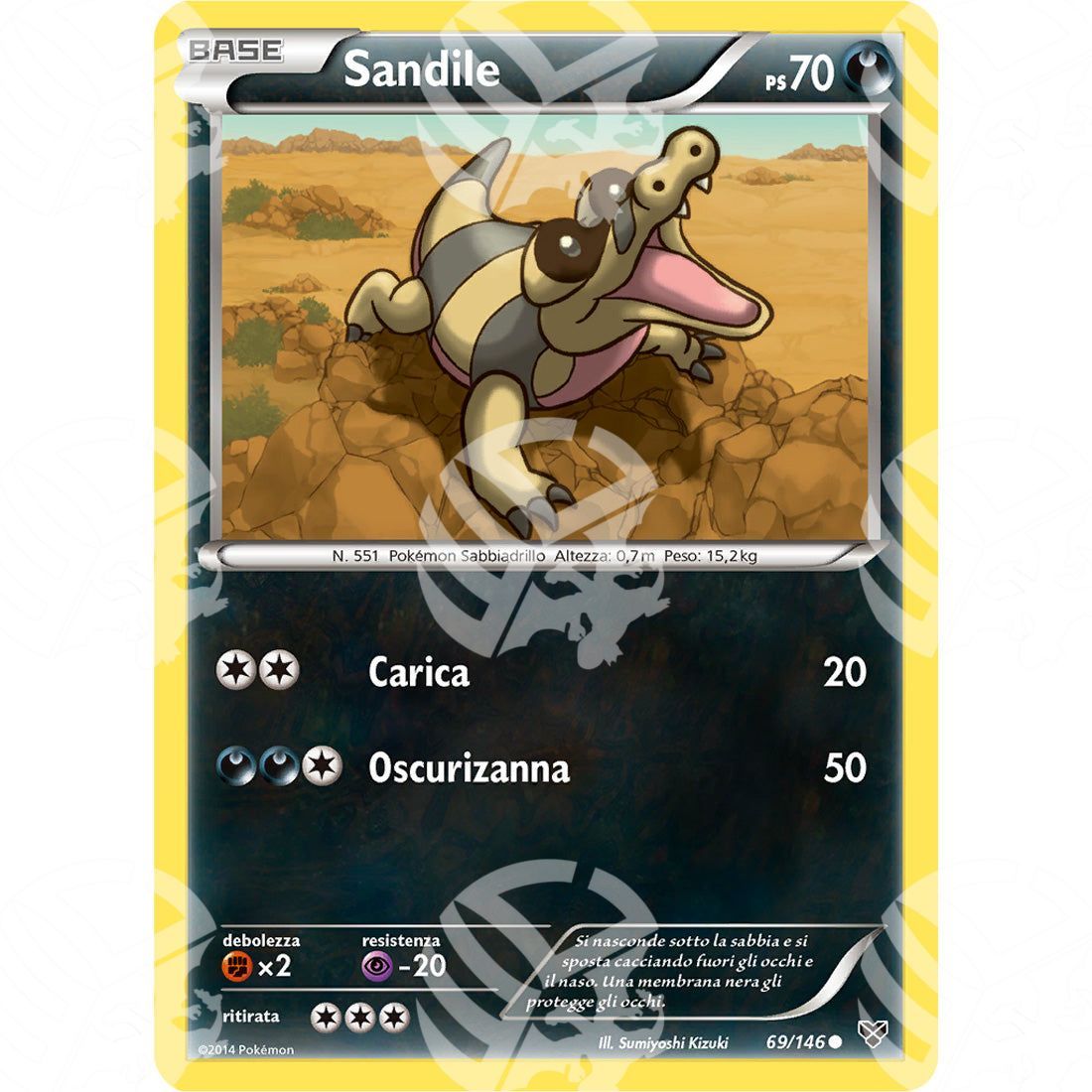 XY - Sandile - 69/146 - Warcard - XY - Sandile - 69/146 i prezzi più bassi sul mercato, solo da www.warcardshop.com! Carte singole, box, buste e mazzi.