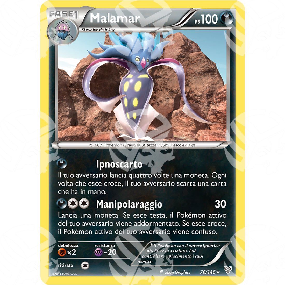 XY - Malamar - 76/146 - Warcard - XY - Malamar - 76/146 i prezzi più bassi sul mercato, solo da www.warcardshop.com! Carte singole, box, buste e mazzi.