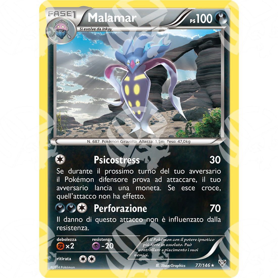 XY - Malamar - 77/146 - Warcard - XY - Malamar - 77/146 i prezzi più bassi sul mercato, solo da www.warcardshop.com! Carte singole, box, buste e mazzi.