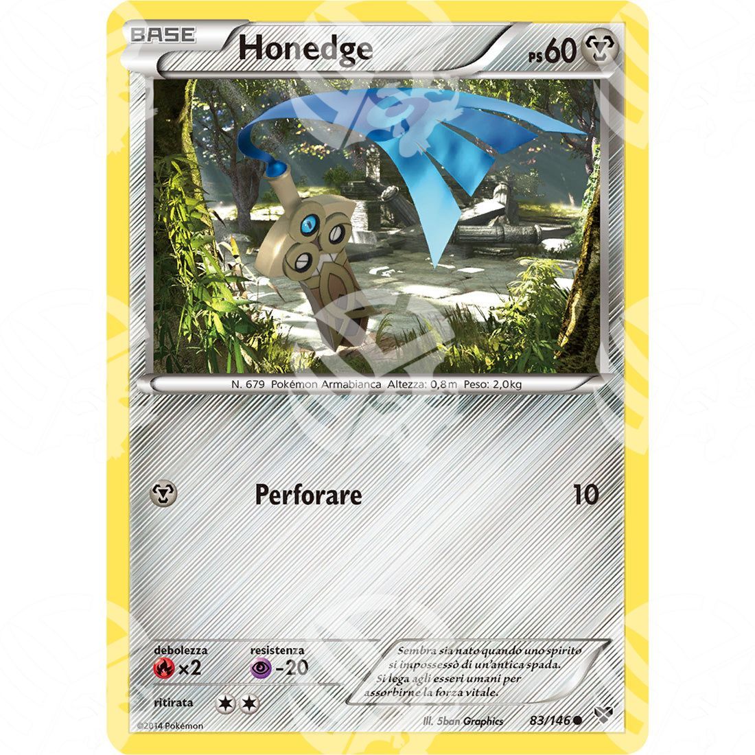 XY - Honedge - 83/146 - Warcard - XY - Honedge - 83/146 i prezzi più bassi sul mercato, solo da www.warcardshop.com! Carte singole, box, buste e mazzi.