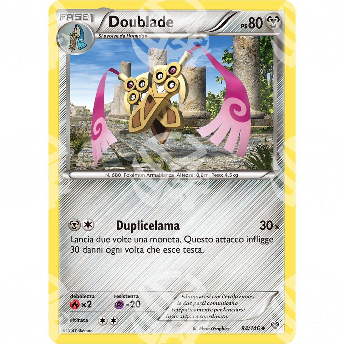 XY - Doublade - 84/146 - Warcard - XY - Doublade - 84/146 i prezzi più bassi sul mercato, solo da www.warcardshop.com! Carte singole, box, buste e mazzi.
